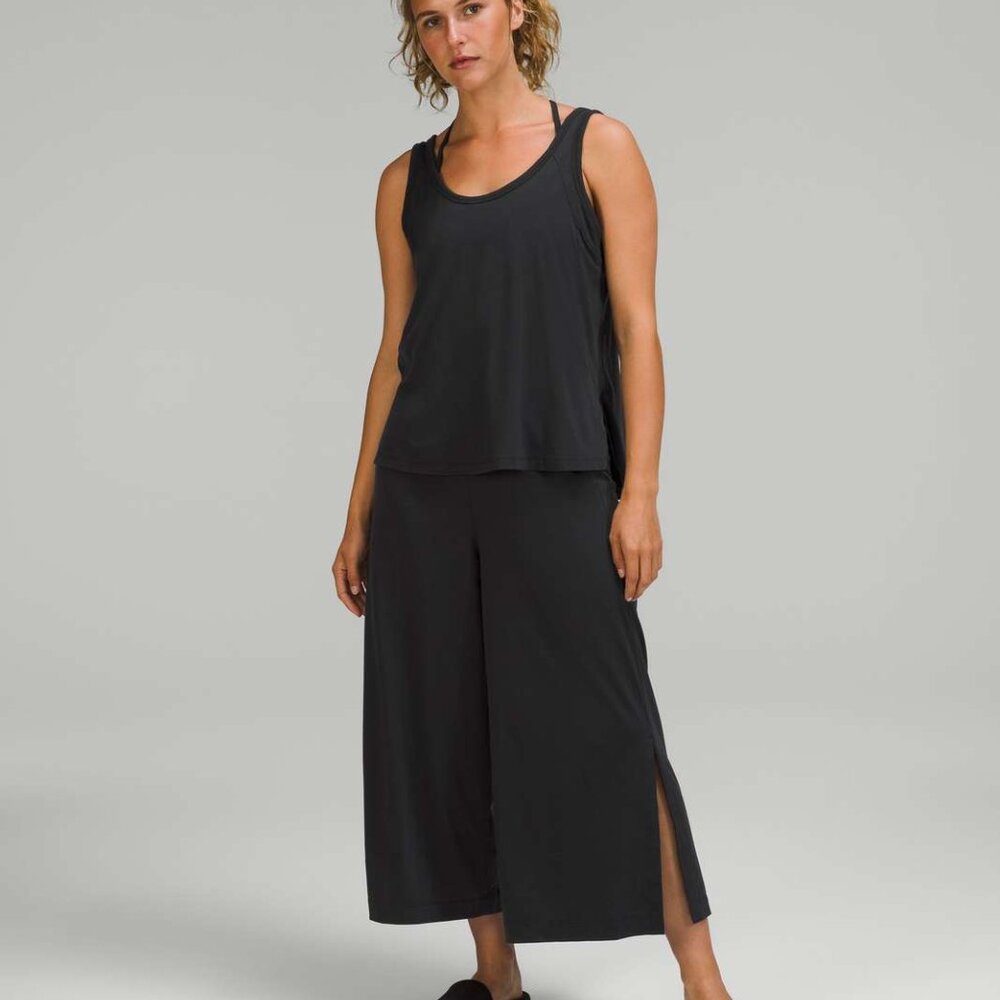 Lululemon Tank Top Jumpsuit 23" Sz 8 Black NWT